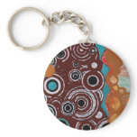 divided - abstract key chains
