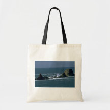 Dividing The Ocean Canvas Bag