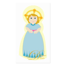 Divine Child Card-Customise Business Card Template
