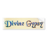 Divine Gypsy bumper stickers