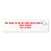 DIVINE SAYINGS OF THE HOLY SPIRIT #103 BUMPER STICKERS