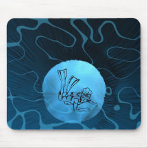 diving mouse pad