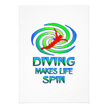 Diving Spins Card