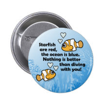 Diving With You Buttons