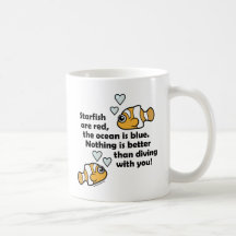 Diving With You Coffee Mugs