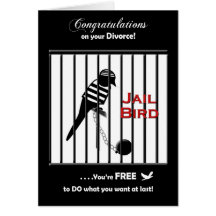 Divorce Congratulations Card