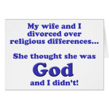 Divorce Greeting Cards