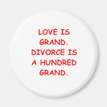 divorce refrigerator magnets