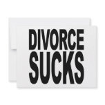 Divorce Sucks invitations