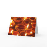 diwali diya candles cards