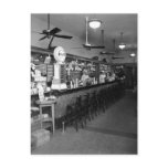 Dixie Soda Fountain, 1920s Post Card