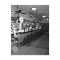 Dixie Soda Fountain, 1920s Post Card