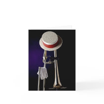 Dixieland Trombone Greeting Card