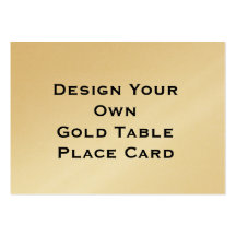 DIY - Design Your Own Gold Business Cards