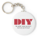 DIY I am busy Keychain