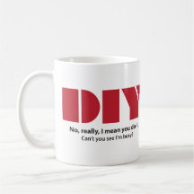 DIY I am busy Mug