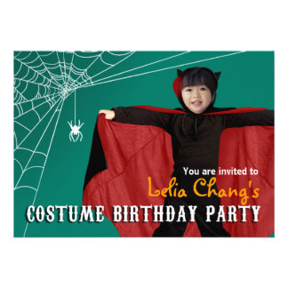 Kids Halloween Party Invitations