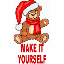 DIY Make It Yourself Christmas Photo Sculpture
