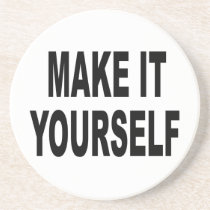 DIY Make It Yourself Coaster