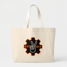 DIY MAKE PEACE CANVAS BAG