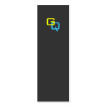 DIY Monogram ~ Bookmark Monogram  3" x 1" Business Card
