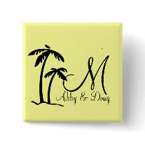 DIY Palm Tree Destination Logo