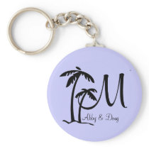 DIY Palm Tree Destination Logo