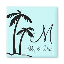 DIY Palm Tree Destination Logo