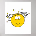 Dizzy Smiley Face posters