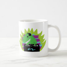 Dj-asaurus Rex Mug