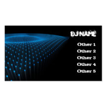DJ Business Card