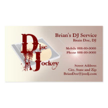 DJ Business Card