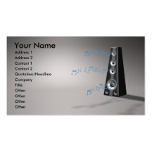 dj business cards