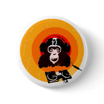 DJ Chimp Button