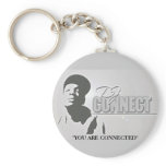 DJ CONNECT KEY CHAIN, "YOU ARE CONNECTED" keychains
