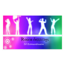 DJ Custom Business Card