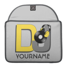 DJ custom MacBook sleeve MacBook Pro Sleeves
