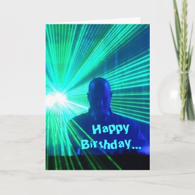 Dj Birthday Card