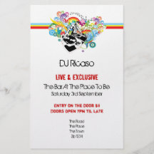 DJ Party Flyer Design
