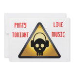 DJ party flyer invitations