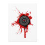 DJ Platter Splatter - Disc Jockey Turntable Deck Postcard