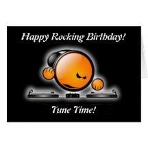 Dj. Smile! Birthday Card