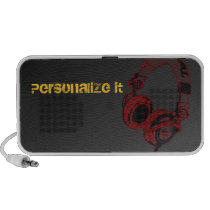 DJ Speaker Red [customisable] speakers