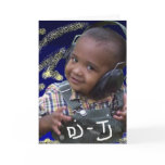 DJ TJ B-Day invitation cards