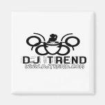 DJ TREND SQUARE MAGNET