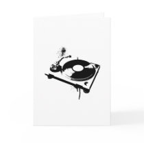 DJ Turntable Cards
