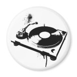 DJ Turntable magnets
