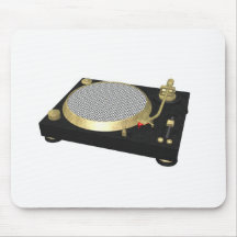 DJ turntable Mousepads