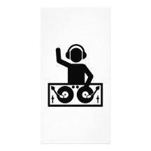 DJ Turntables Photo Cards