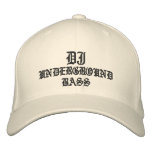 DJ, UNDERGROUND BASS embroidered hats